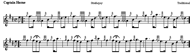 Traditional, Captain Horne, Strathspey.gif
